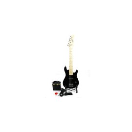 PAQUETE GUITARRA ELECTRICA JR LOGAN NEG.