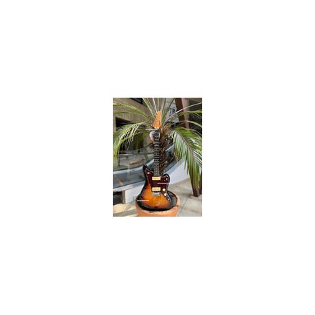 GUITARRA ELECTRICA TAGIMA TW61 JAZZ MASTER SOMBREADA GOLPEADOR VINO