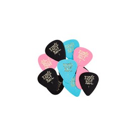 PAQUETE PLUMILLAS ERNIE BALL 12 PZAS VARIOS COLORES