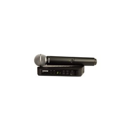 MICROFONO DE MANO SHURE BLX24/SM58-J11 SISTEMA INALAMBRICO