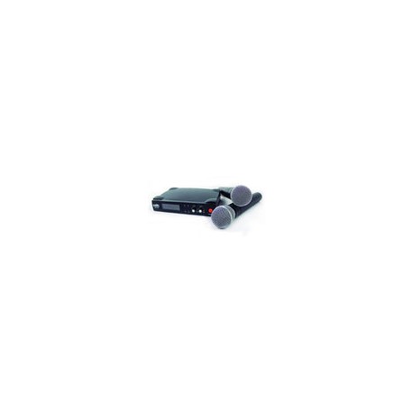 Sistema De 2 Micrófonos Inalámbricos Romms Mc-318