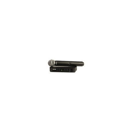 MICROFONO SHURE BLX24/SM58K12 INALAMBRIC