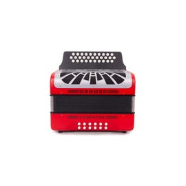 ACORDEON HOHNER COMPADRE A48441 FSM ROJO
