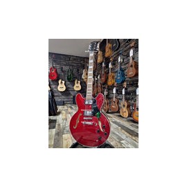GUITARRA ELECTRICA SEMIHUECA SMIGER ROJA