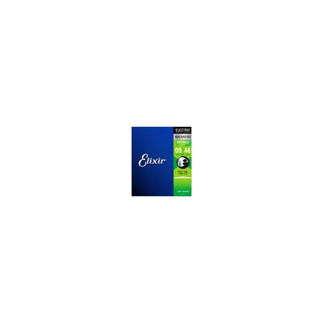 CUERDAS ELIXIR 19027 .009-.046 GUITARRA ELECTRICA OPTIWEB