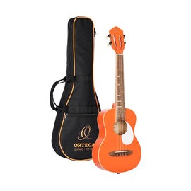 UKULELE ORTEGA TENOR CON FUNDA DELUXE GAUCHO ORANGE