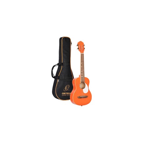 UKULELE ORTEGA TENOR CON FUNDA DELUXE GAUCHO ORANGE