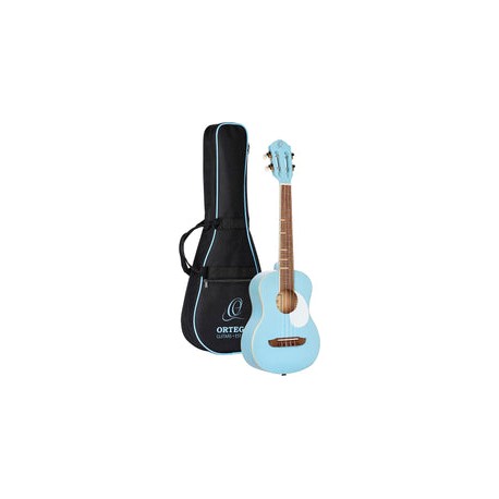 UKULELE ORTEGA TENOR CON FUNDA DELUXE GAUCHO SKY BLUE