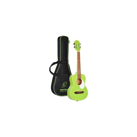 UKULELE ORTEGA TENOR CON FUNDA DELUXE GAUCHO GREEN APLE