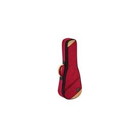 ESTUCHE SEMIRIGIDO PARA UKULELE CONCIERTO ORTEGA GUITARS WINE RED