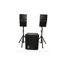 LINE ARRAY VAMAV SUB 18" DSP 2 SATELITE BIG SU HYPER