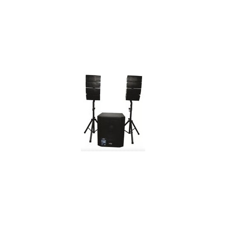 LINE ARRAY VAMAV SUB 18" DSP 2 SATELITE BIG SU HYPER