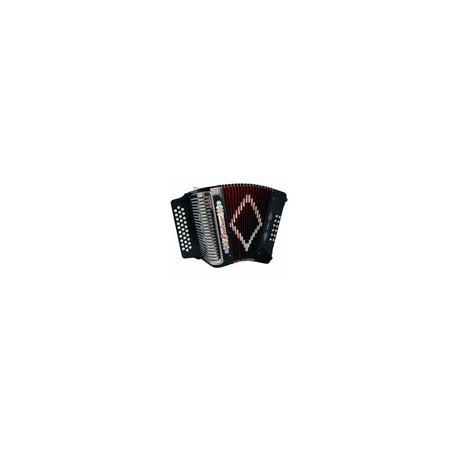 ACORDEON EXCELSIOR 3012BK FA-SI-MI NEGRO