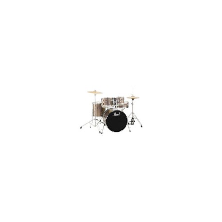 BATERIA PEARL ROADSHOW 5 PIEZAS BRONZE METAL CON PLATILLOS