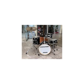 BATERIA EVOLUTION 4 PZAS NEGRA BRILLANTE