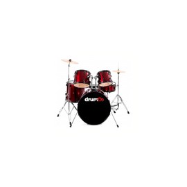 BATERIA DRUMCO 5 PZS ROJA 22/13/12/16/14