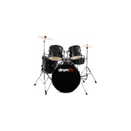 BATERIA DRUMCO 5 PZAS NEGRA 22/13/16/14