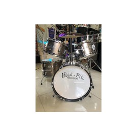 BATERIA HEAD-PRO JUNIOR BRONCE METALICO 5PZ